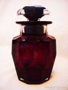 Antique ruby pickled Bieder pharmacy glass rarity!