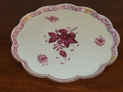 Herend purple Apponyi patterned bowl from 1943