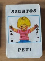 Retro children's card, sürtos peti, also for collectors!