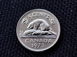 Canada 5 Cent 1973 #Canada #cent #1973