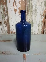 Apothecary glass, cobalt blue, late 19th century, early 20th century