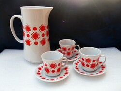 Alföldi jug and cups