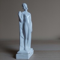 Art deco rare collector Liszkay smith antal drasche akt miniature sculpture from the 1940s