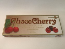 Old paper candy box - chococherry cherry dessert