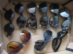 9 pcs retro sunglasses