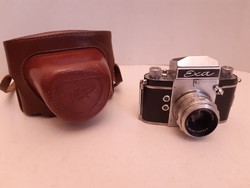 Exa Ihagee Dresden Germany Camera with Carl Zeiss Jena Tessar 2.8/50 lens from the 1950s