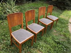 Art deco style dining chairs 4 pcs