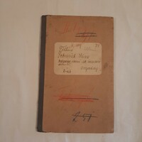 Magyar királyi adóhivatal által 1913. évben kiállított Fizetési könyv
