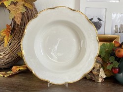 Sarreguemines antik francia fajansz tányér