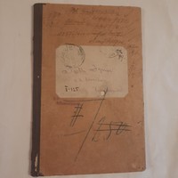 A Magyar királyi adóhivatal által kiállított fizetési könyv 1912. év