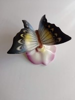 Régi Hollóházi porcelán pillangó
