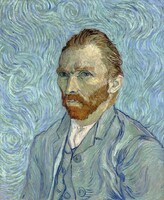 Van Gogh - Önarckép - vakrámás vászon reprint