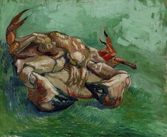 Van Gogh - Rák - vakrámás vászon reprint