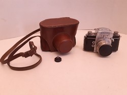 Exa Ihagee Dresden Germany Camera with Meyer-Optika Trioplan 1:2.9/50 lens from the 1950s