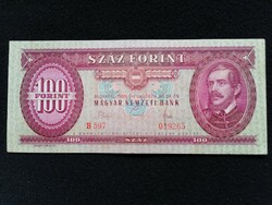 100 Forint 1968 nagy aláírás!