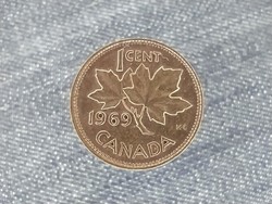 Kanada II. Erzsébet 1 Cent 1969 (id22023)