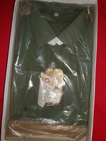Régi katonai tiszti ingblúz dobozával használatlan 42-s L méret kiváló állapot a képek szerint