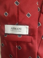 Armani/ Midcentury luxus, vintage ruha: selyem nyakkendő- Armani, Designer férfi öltözet