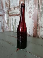 Civic beer quarry marked, raised writing bottle in good condition, 0.45 liter