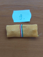 Hungarian People's Army Medal of Merit ribbon 9. # + Zs