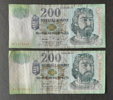 200 forint 2006