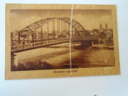 D190751 old postcard - Győr 1950s