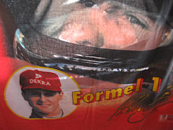 Forma1, Schumacher ferrari paplan és párna huzat