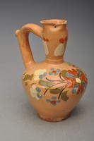 Mezőtúri Dudi yellow flowered pitcher from the 1900s.