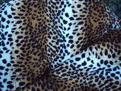Bedspread 140 x 200 cm leopard print
