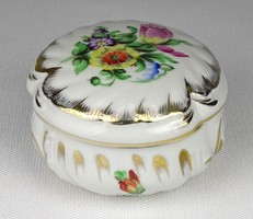 1K538 Barokkos Herendi porcelán bonbonier