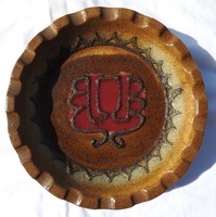 Artistic ceramic table centerpiece - large size - ashtray