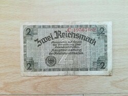 Németország 2 Reichsmark 1940-45  8 számjegy