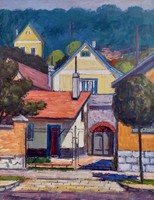 Vörös géza (1897-1957): Szentendre street