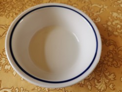 4 db Alföldi porcelán kék csíkos kocsonyás, gulyás tányér, karcmentes