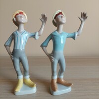 Rare collector's quarries (drasche) lottery boy figurines