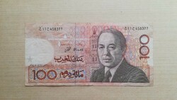 Marokkó 100 Dirhams 1987  R