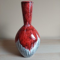 Retro Kerezsi pearl ceramic vase 34 cm