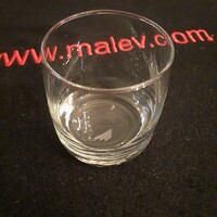 A relic of Malév. Glass.