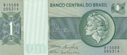 Brazília 1 cruzeiro, 1980, UNC bankjegy