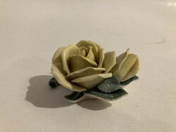 Ens porcelain rose bouquet