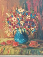 Large still life in gorgeous colors