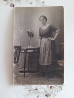 Régi női fotó vintage fénykép hölgy