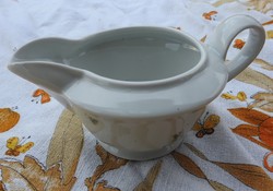 Antique Zsolnay milk spout (color).