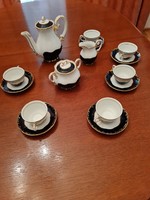 Zsolnay kávés készlet 6 személyes