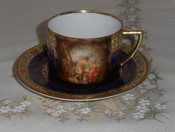 Altwien porcelain cup + base