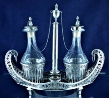 Very rare, antique silver drink holder, Paris, 1793-1798!!!