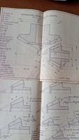 Retro technical drawings
