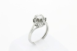 54 And 18k white gold Gyemany solitaire ring 0.30Ct brilliant