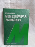 Pallai Sándor nemesfémipari zsebkönyv