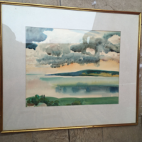 B.SÉDAY MÁRIA-BALATON-/1925-        /akvarell/